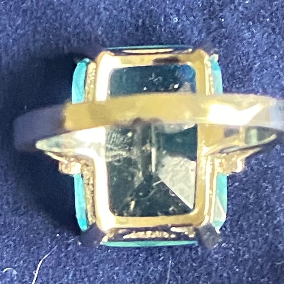 Swiss Blue Topax Rings Bundle .925 -For Terrye - Picture 4 of 13